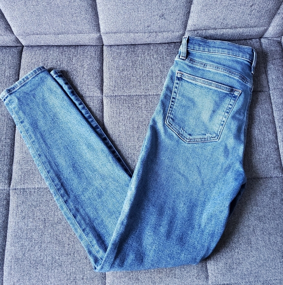 Etica Giselle Blue Light Wash Jeans Size 26 High Rise Skinny - Picture 1 of 16